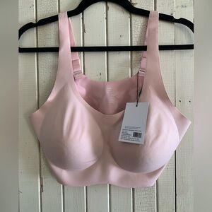 Knix XL+ Pink (Rose Water) Revolution Adjustable Pullover Bra 38D 38DD 38 DDD/E